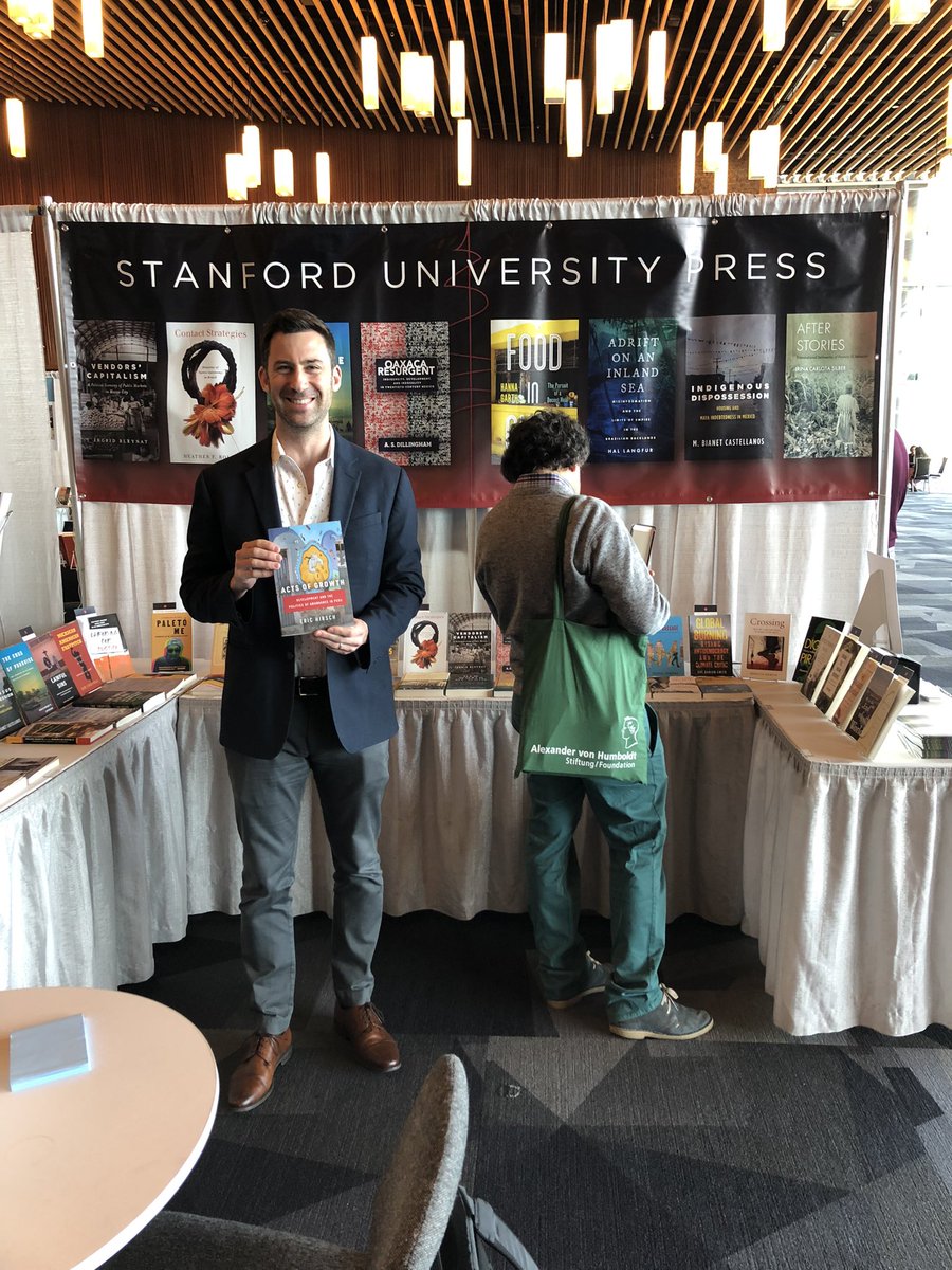 Obligatory booth photo 😊 so fun to finally get to do this <a href="/stanfordpress/">Stanford Press</a> #LASA2023