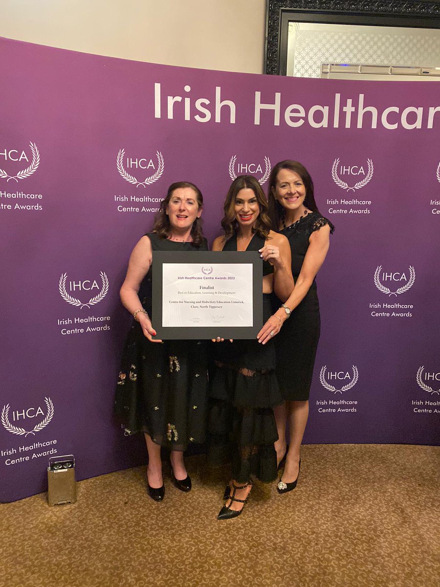 Fun,chat&Marty y Whelan @irishhealthcare awards, delighted to be shortlisted for @ULHospitals @CnmeLimerick @NCLChse Leadership & Management programme @hseie @BrianwDolan @CarolCotter3 @coralunn @MagnetULHG @FNightingaleF @IADNAM1 @NursingMid_UL @S_Cull @loretto_grogan @roddyr29