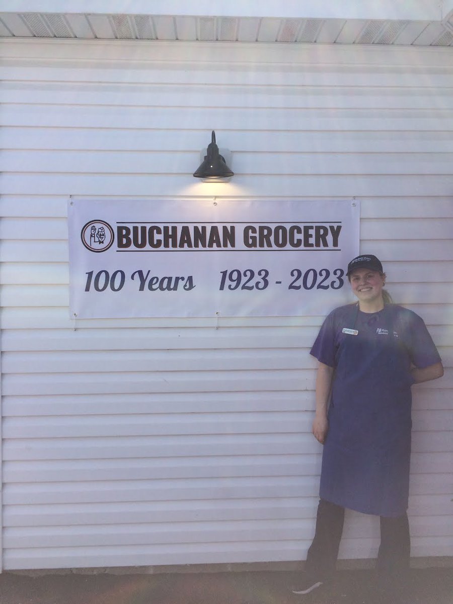 Buchanan Grocery's 100 year Celebration Today! 12-3pm

#RedWing