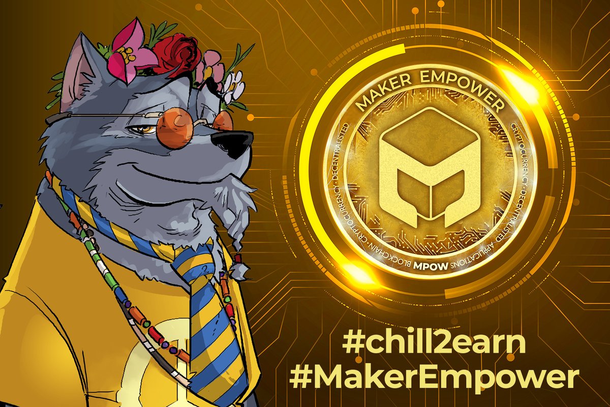 MakerEmpower's tweet photo. @MonstersCoins #Chill2Earn
@MakerEmpower https://t.co/dopFhxHxn2