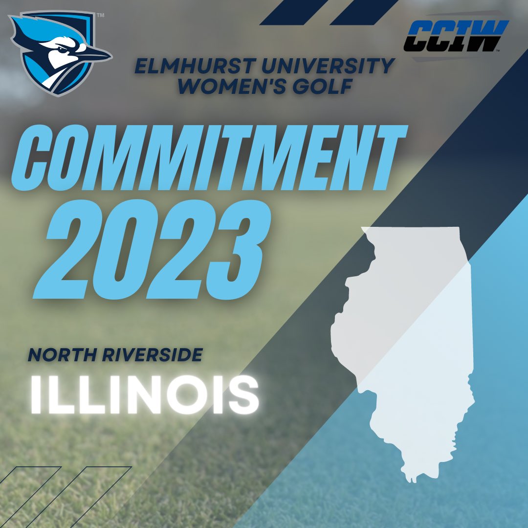 NEWS FLASH!!!
Elmhurst University Women’s Golf has our fifth confirmed commit for Fall 2023 from North Riverside, Illinois! 🏌🏼‍♀️ #rollJAYS