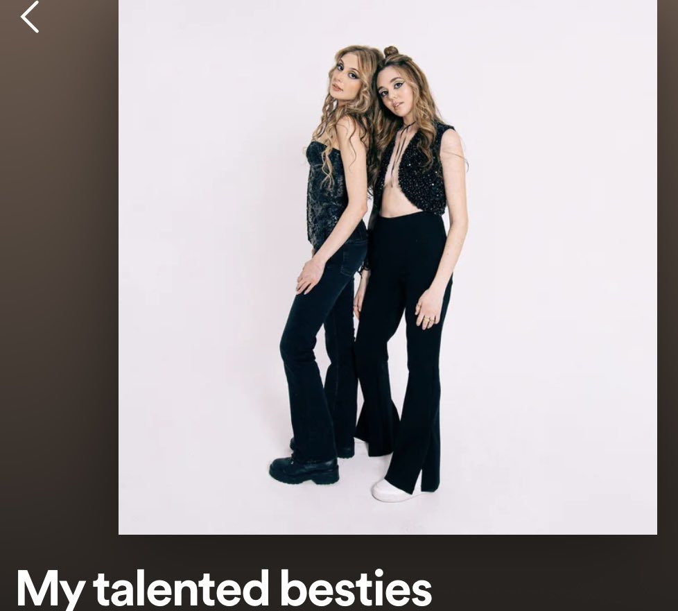 <a href="/kellyandkat/">Kelly&Kat</a> Your song Stardust is the 1st song on my playlist called my talented besties