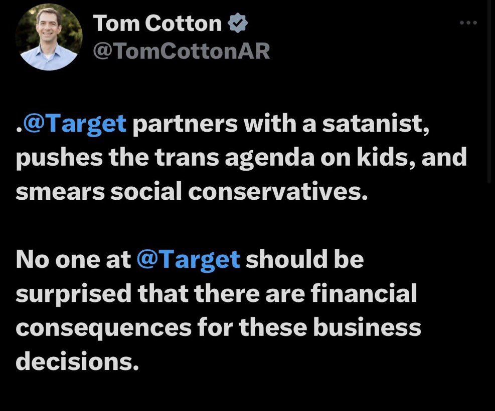 When Target employees and trans kids like my own are threatened or harmed, the blood will be on the hands of MAGA Republicans who have purposefully saturated our nation with guns, armed gun extremists, and gleefully watch as the hate they foment leads to violence.