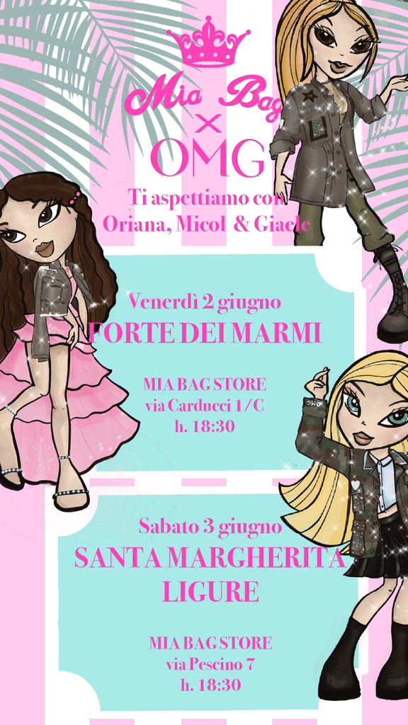 OMGXMIABAG EVENT‼️🚨#omgxmiabag #miabag #omg #oriana #micol #giaele