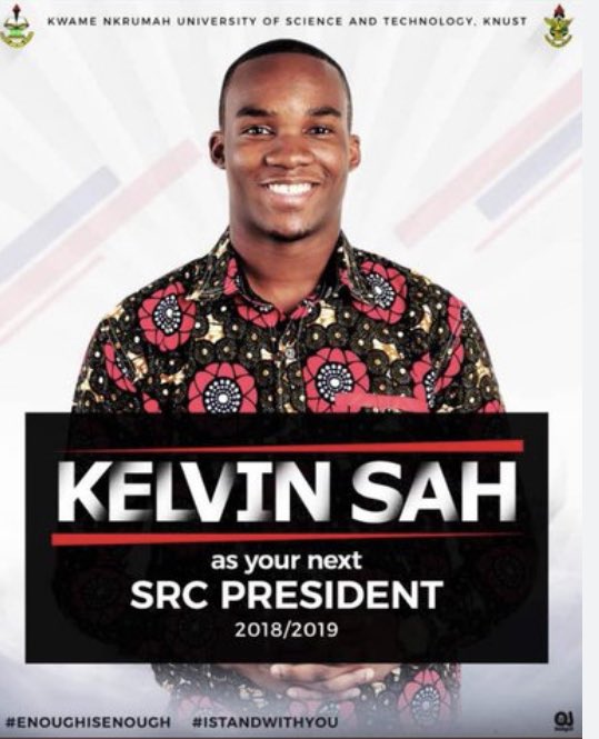 ⚫️🟡The best @knust_src President by far.🏆
@KelvinSah1, We miss you bro!