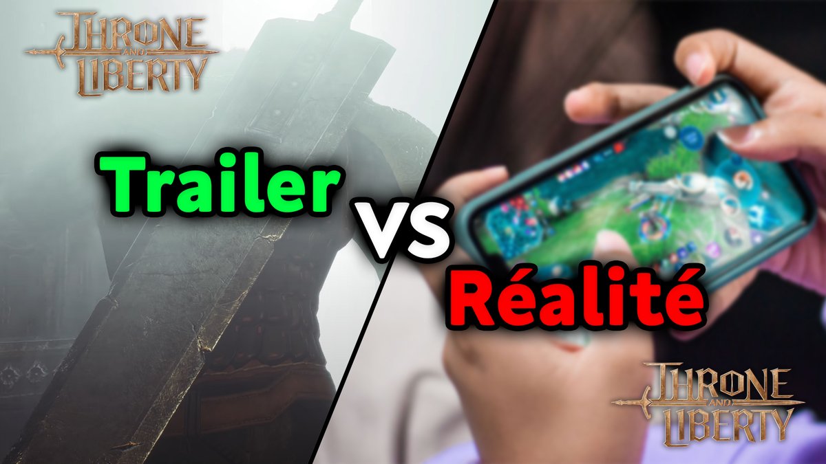 Drunge_'s tweet photo. Si vous aussi (comme moi) vous attendiez #throneandliberty #projectTL vous allez être ravis de voir le résultat final ! 🥶
Trailer vs Réalité. 💩
https://t.co/VB0BlQzgkk https://t.co/l36tSBvRfq