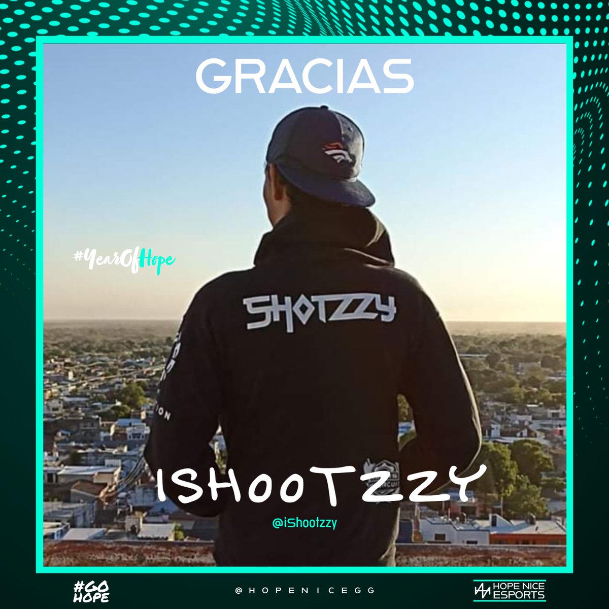 HopeNiceGG's tweet photo. #HN | Hoy queremos darle un reconocimiento y gracias a nuestro grande querido @iShootzzy.
Por su destacada participación y dedicación dentro de la organización.
Estamos muy contentos del trabajo realizado, hoy por hoy te deseamos mucho éxito en tus futuros proyectos y en tu nuevo equipo.
Siempre te tendremos en nuestros corazones, esperamos verte pronto.
¡GRACIAS! | #YearOfHope