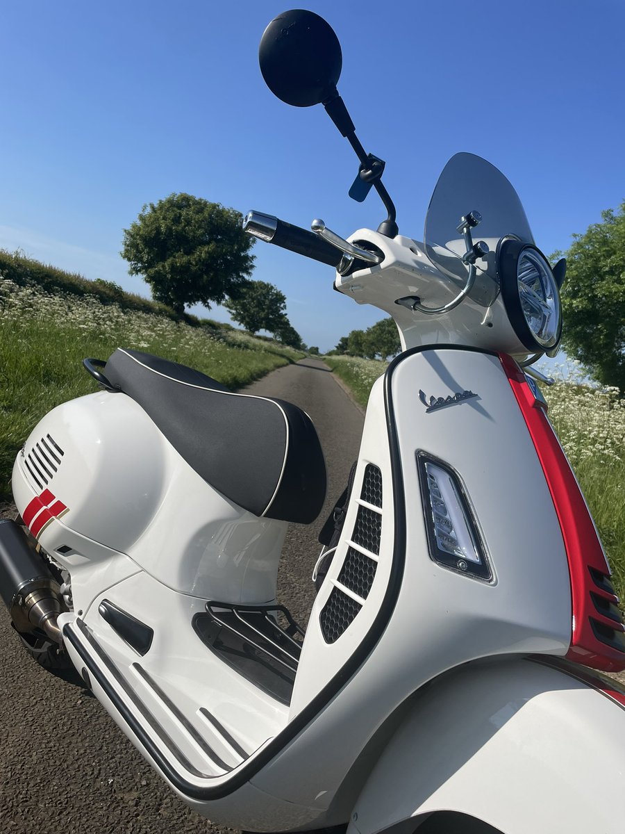 Sun’s out, #Vespa’s out.