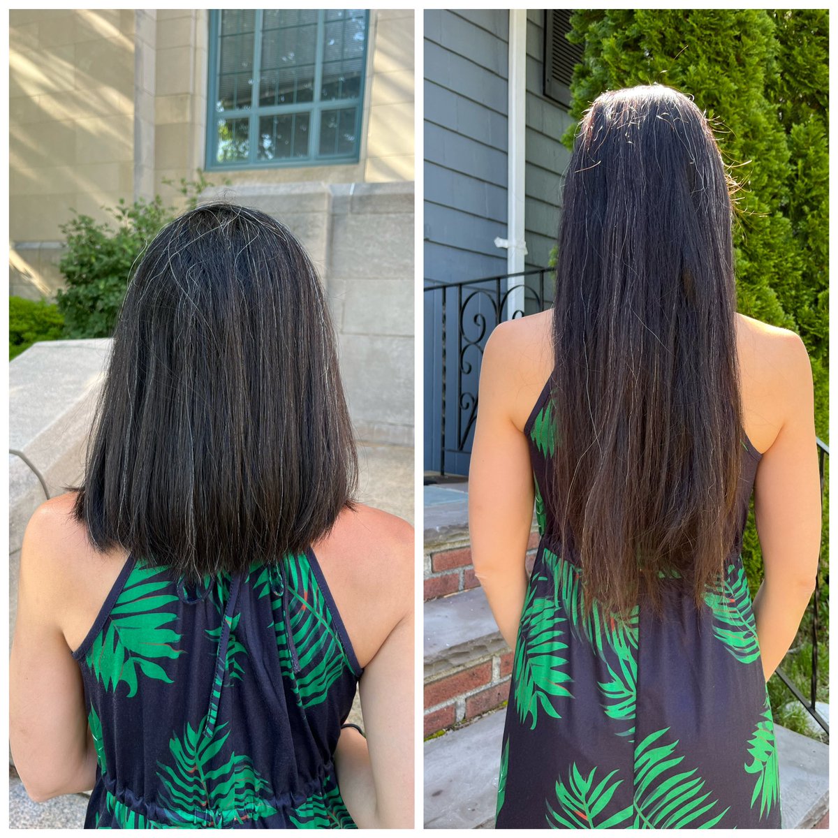 Goodbye long hair! 💇🏻‍♀️ Another hair donation is in the books! ☺️ @CWHL_org #hairdonation