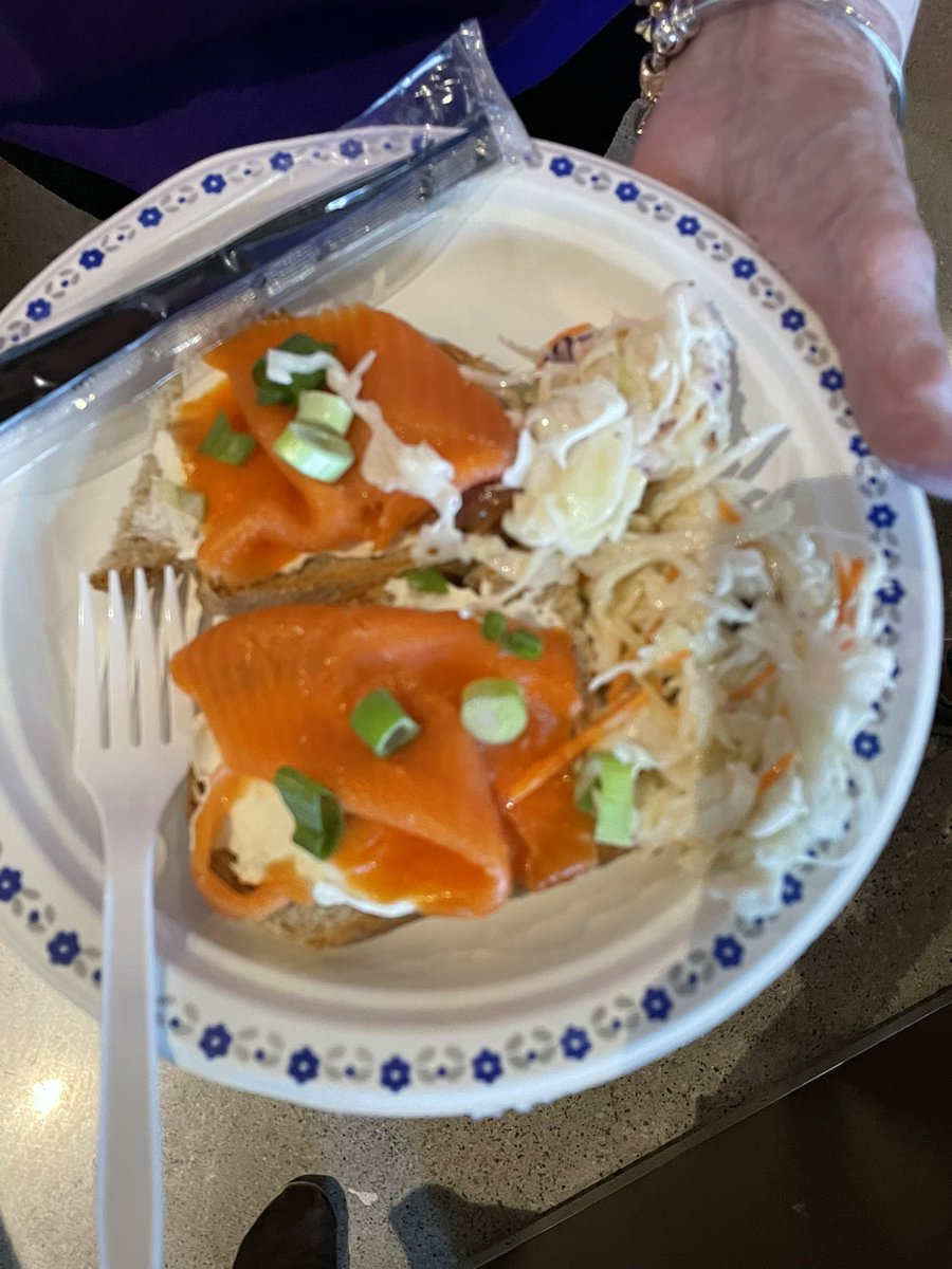 IrelandPavilion's tweet photo. Corned beef? Smoked salmon? Irish sausage? Why not try all three? Serving up now at our @Carassauga pavilion kitchen! #irishfood #irishatcarassauga https://t.co/yAkTG58JNR