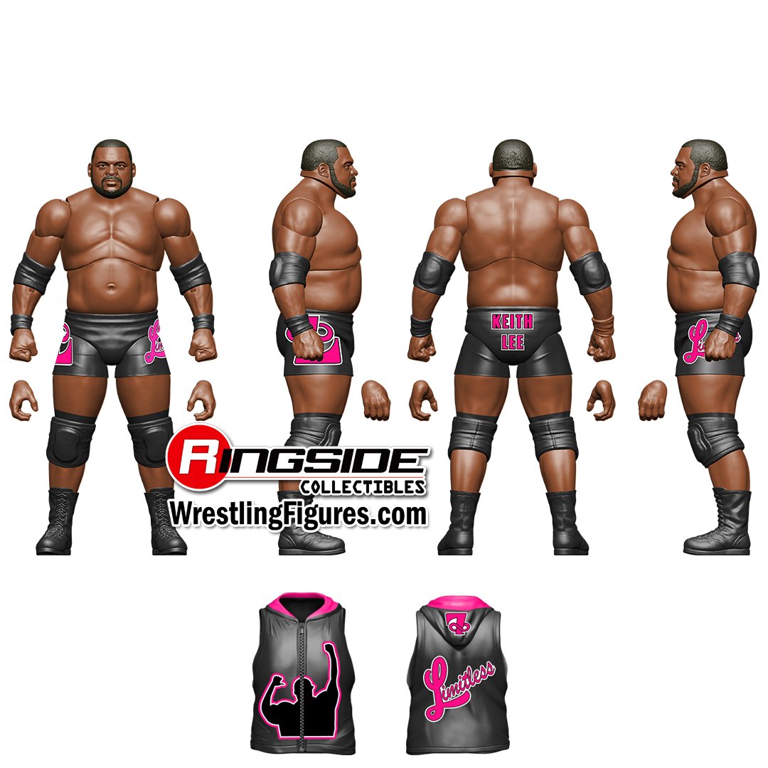 Keith Lee @Jazwares @AEW Unrivaled Series 14 render from #AEW Fan Fest!

Shop AEW at Ringsid.ec/AEW

#RingsideCollectibles #WrestlingFigures #AEW #Jazwares #AllEliteWrestling #AEWDON #AEWRampage #AEWDynamite #AEWUnmatched

**not final product**