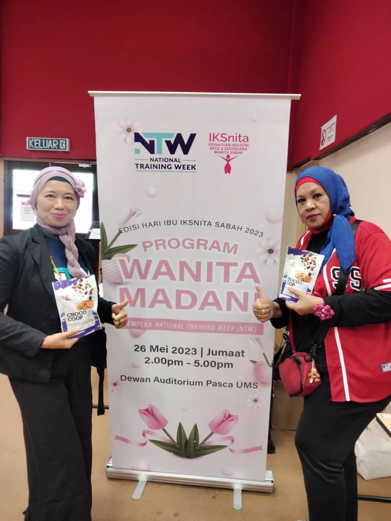 Program Wanita Madani Edisi Hari Ibu bersama @hrdcorp_ dan IKSNita sempena National Training Week bertempat di UMS Sabah pada 26 Mei 2023.