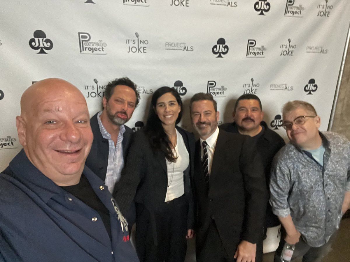 An amazing weekend. Thanks for letting me be a part of it, <a href="/jimmykimmel/">Jimmy Kimmel</a>. To my followers — please visit <a href="/ProjectALSorg/">Project ALS</a> and help if you can!