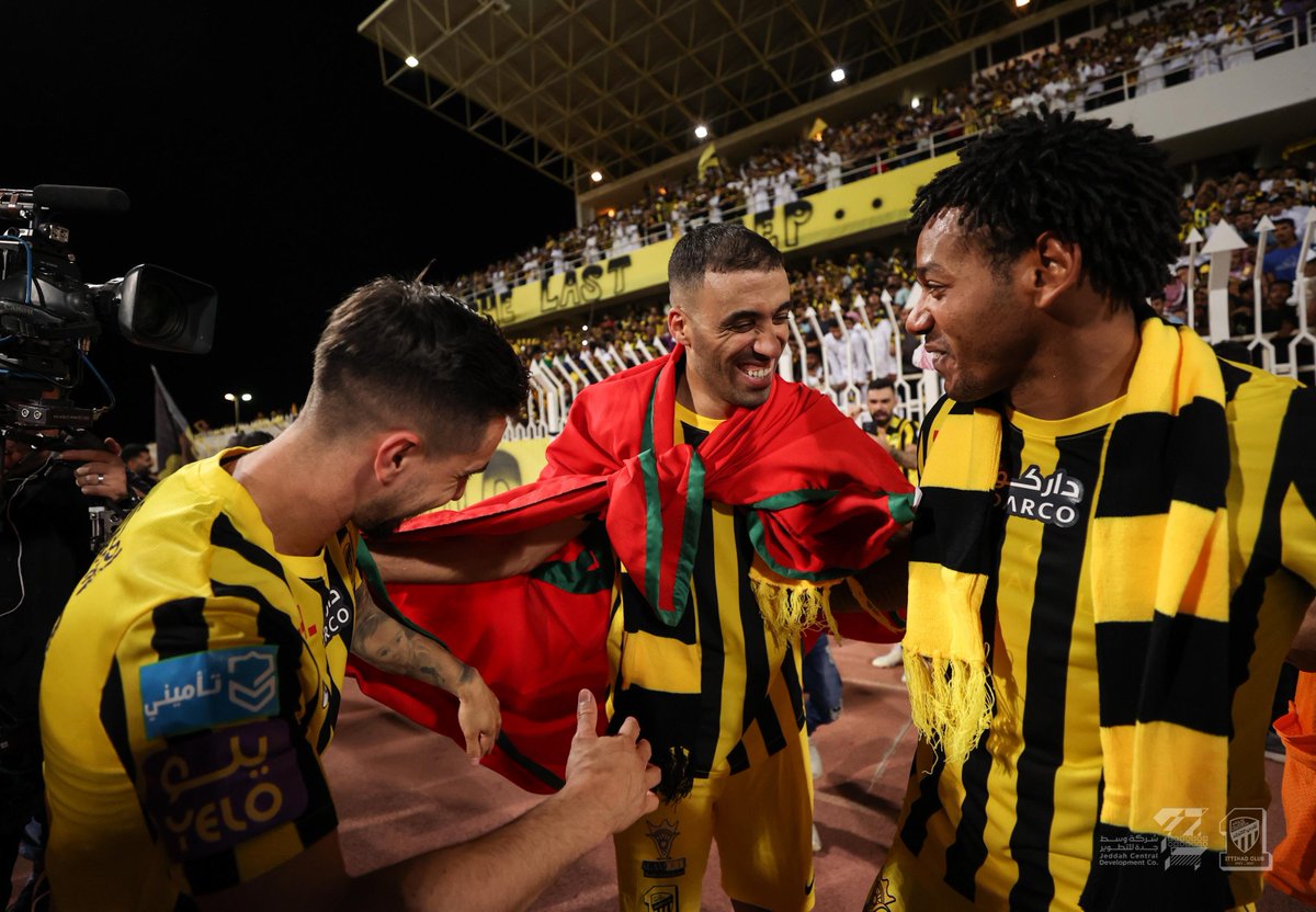 ittihad's tweet photo. 🎼 اليوم يمكن تقولي يا نفس إنك سعيدة🏆
#الدوري_الاستثنائي_العالمي https://t.co/CfU0rA4P2h