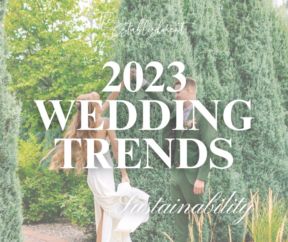 2023 Wedding Trend, a sustainable wedding! 
whether it's planning a local wedding, or opting for eco-friendly flowers. Read more at townandcountrymag.com/.../2023-weddi…
#sustainability #westminster #denverbrides #localeventcenter #303events #broomfield #boulder #denverweddings