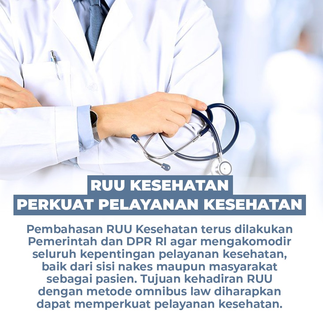 RUU Kesehatan perkuat pelayanan kesehatan
#TegakkanHukum 
#KPKRI 
#UndangUndang