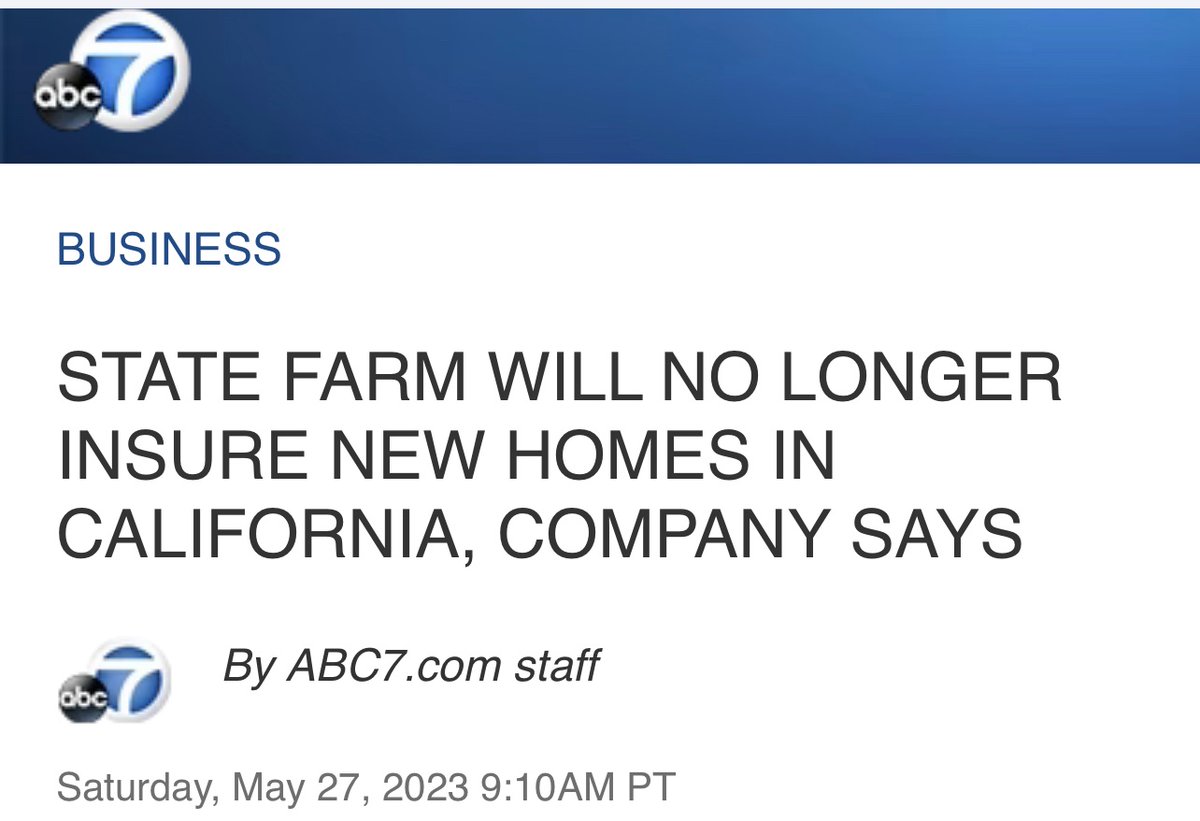 The insurance woes are spreading, and fast.