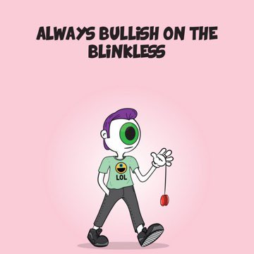 @JakeGagain Bullish on @theblinkless 100% #dontblink @JakeGagain
