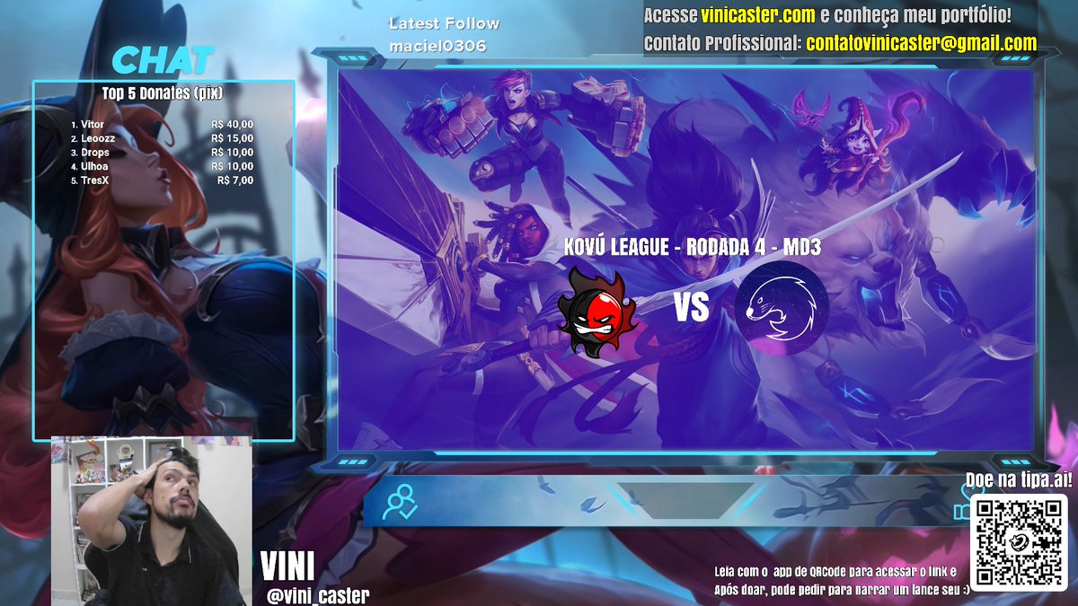 Tamo online pra narrar <a href="/Nightsuns_/">NIGHTSUNS</a> x <a href="/LontrinhasLOL/">Lontrinhas E-Sports</a> pela <a href="/KovuLeague/">Kovu League</a> !

Link no RT!