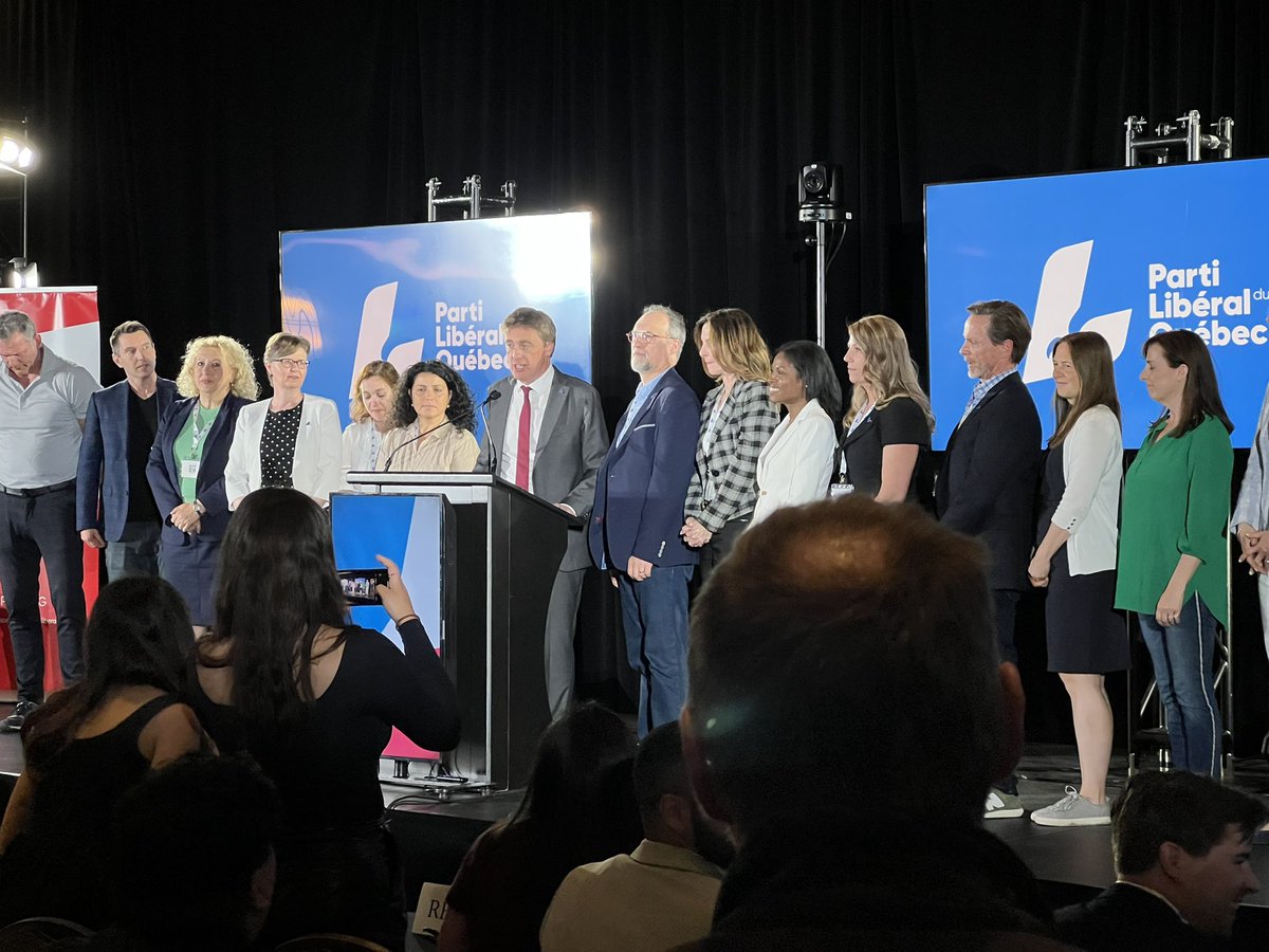 EnricoCiccone's tweet photo. Merci aux militants, collègues députés, anciens députés et organisateurs pour ce très bon conseil général du @LiberalQuebec, aujourd’hui à Victoriaville! #Marquette était présent! https://t.co/g4skkgHNXY