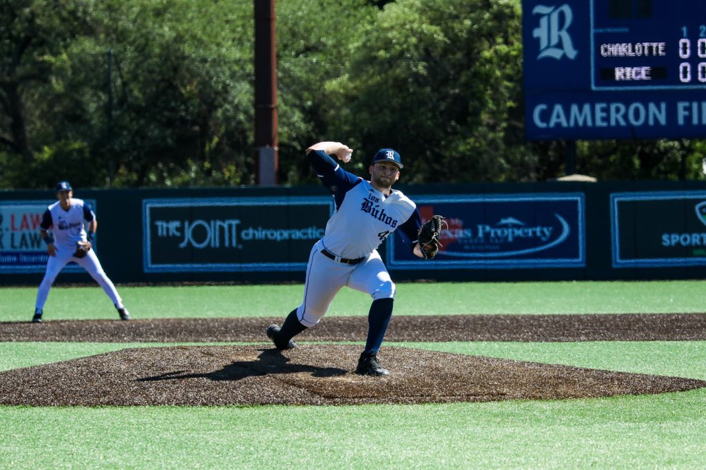 jakecrews43's tweet photo. After much thought, I have made the decision to enter the transfer portal on Monday so that I can continue to pitch at the highest level possible. I leave Rice with the utmost respect for my teammates, coaches, and the time I spent at Reckling Park. 

My next stop is spending the summer in the Appalachian League competing with the Johnson City Doughboys. Looking forward to a great summer!
@JC_Doughboys @AppyLeague @TNXL_Baseball @FlatgroundApp @DTreatss @RandySullivanPT @ArmoryFlorida @d1baseball @alcumussports