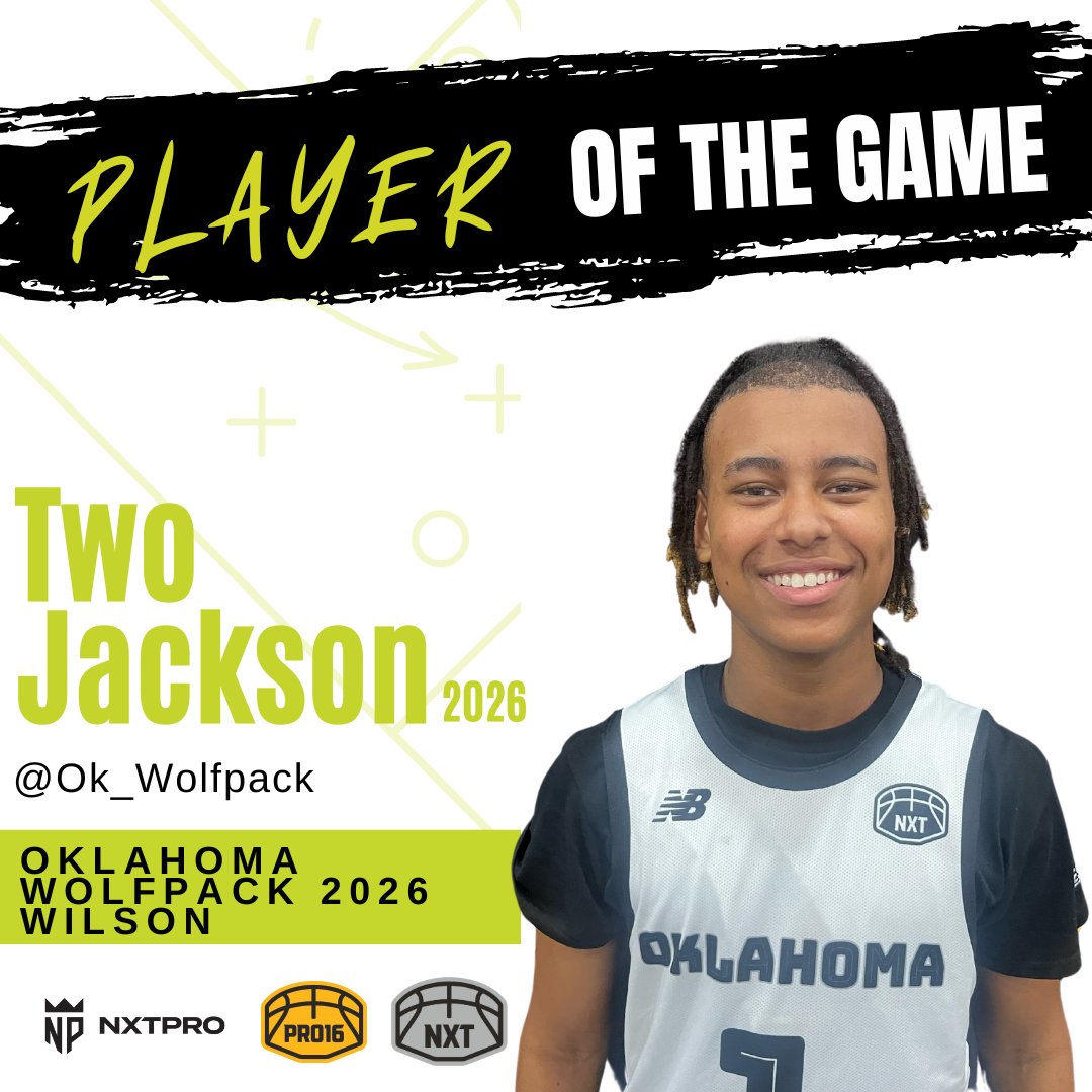POTG 
Two Jackson
Oklahoma Wolfpack 2026 Wilson
<a href="/Ok_Wolfpack/">Oklahoma Wolfpack is now I4 Sports</a>