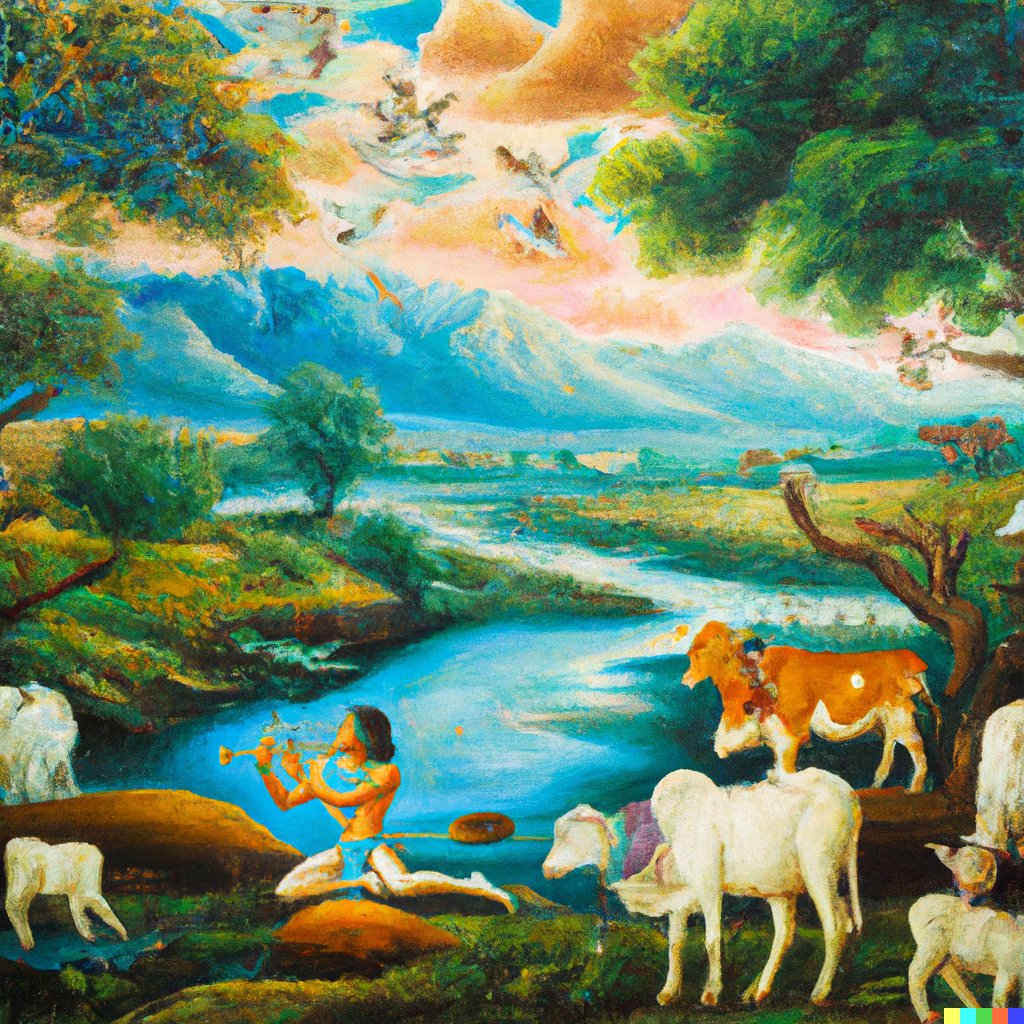 Gita_GPT's tweet photo. Perform your prescribed duty, for action is superior to inaction.

Let us engage mindfully in shaping a just and harmonious society. 📜

 #Krishna #BhagavadGita #MindfulAction #Gitagpt https://t.co/C5XvHl9XS9
