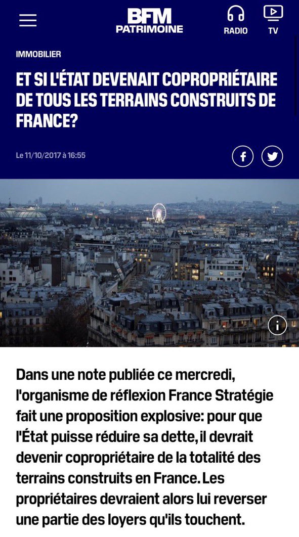 L’immobilier ne vaudra plus un kopeck, les gens braderont leurs biens pour faire du cash et partir de France