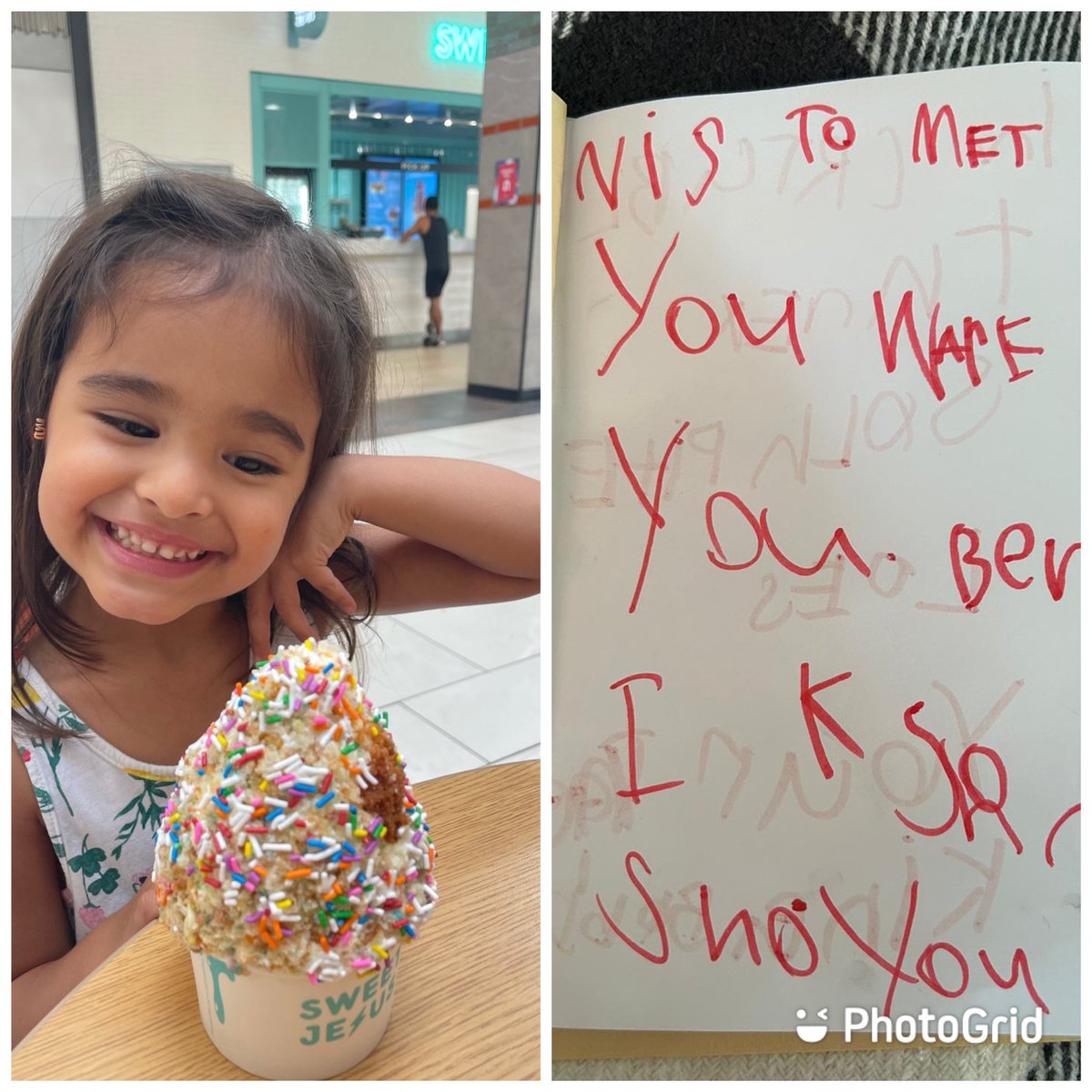 MsMelgar's tweet photo. The biggest “Swiftie” I know 😍 #niece #blankspacelyrics #Swiftie #taylorswiftsbiggestfan https://t.co/m1z98a9yWI