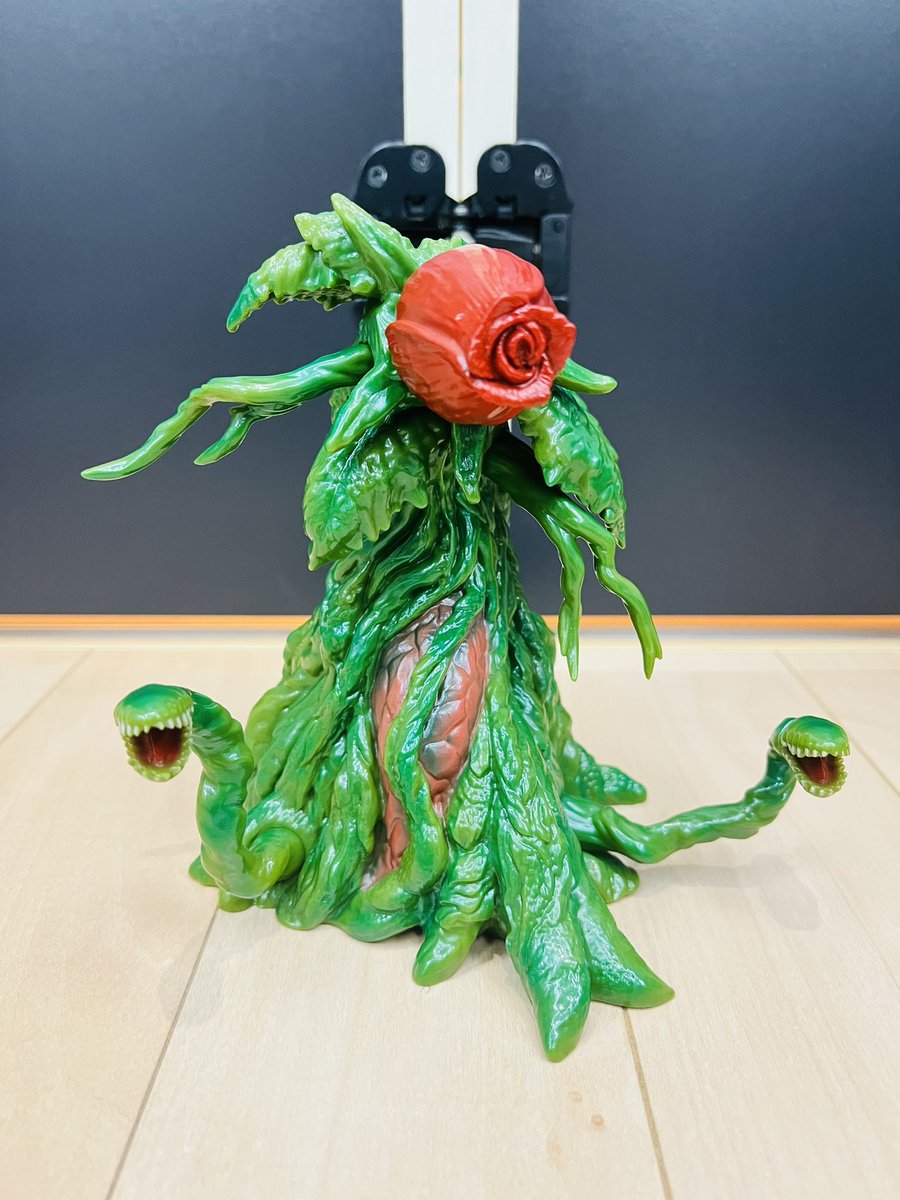 Y・MSF　ビオランテ　つぼみバージョン　ソフビ Y・MSFのビオランテ花獣つぼみverきたー