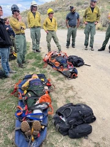 As we closeout #EMSWeek, our final OMSP provider highlight is Gregory Johnson from @BLM_CO! Thank you, Gregory, for helping both agency employees & everyone enjoying #PublicLands! Read more -  shorturl.at/jIUZ6
#NotYourOrdinaryJob #WeAreBLMFire #LawEnforcementOfficer