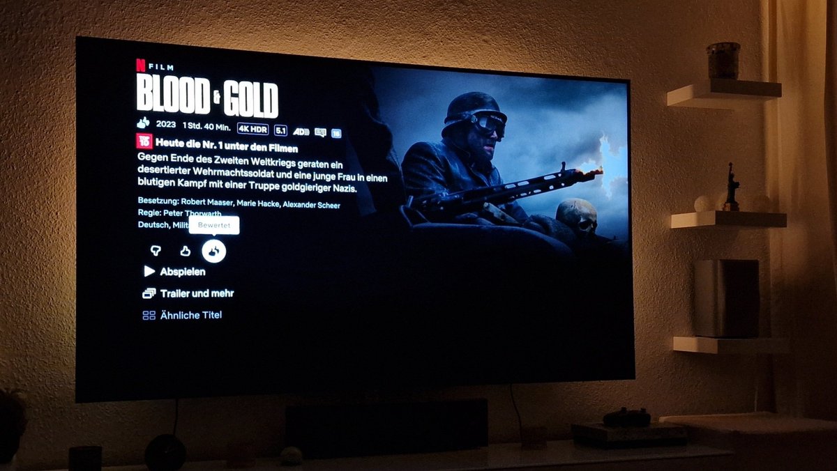 Wer hätte das gedacht. Es gibt Hoffnung für den deutschen Film! #bloodandgold #netflix ❤️