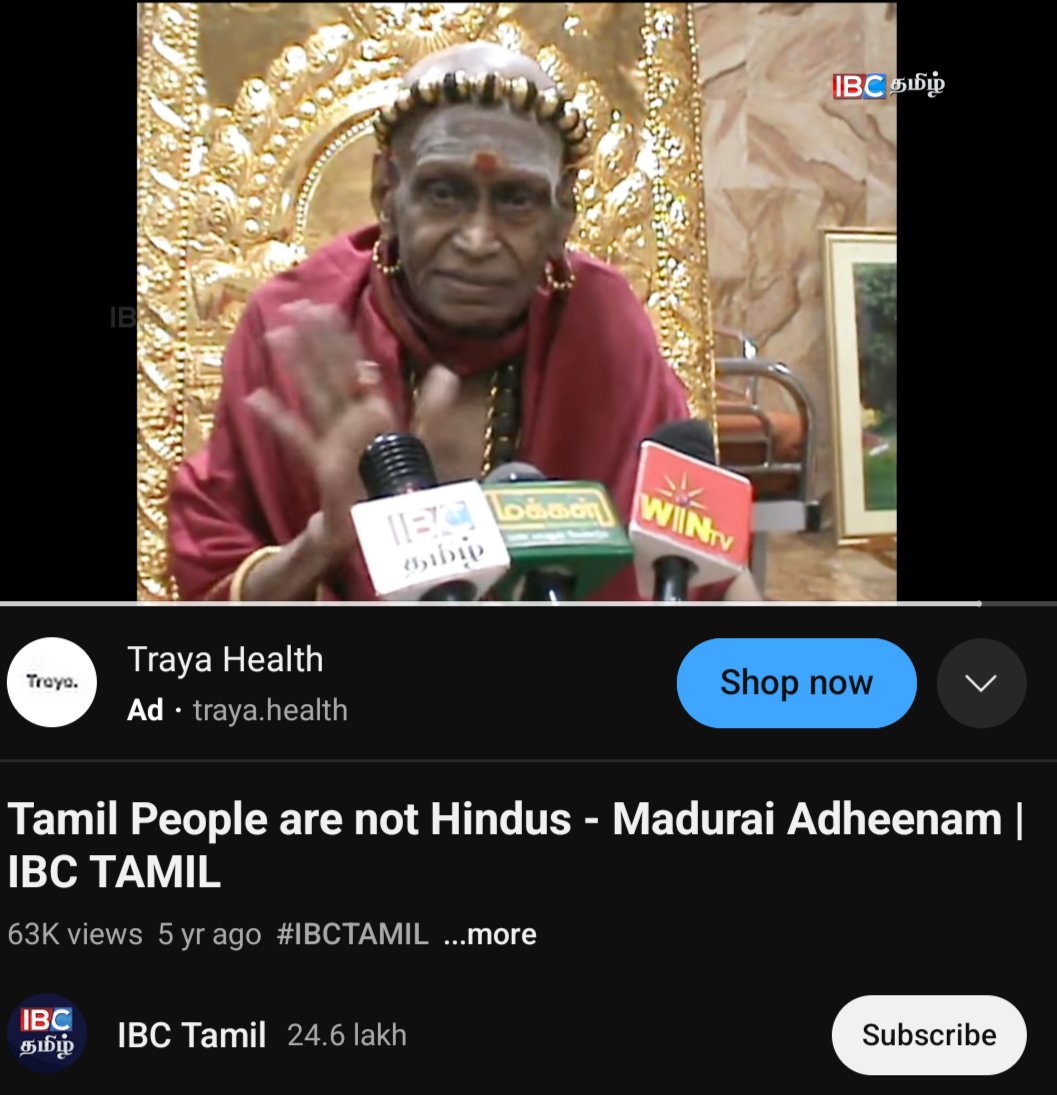 Agnidhra_'s tweet photo. Same Madurai Adheenam https://t.co/Ipru3HmI7P