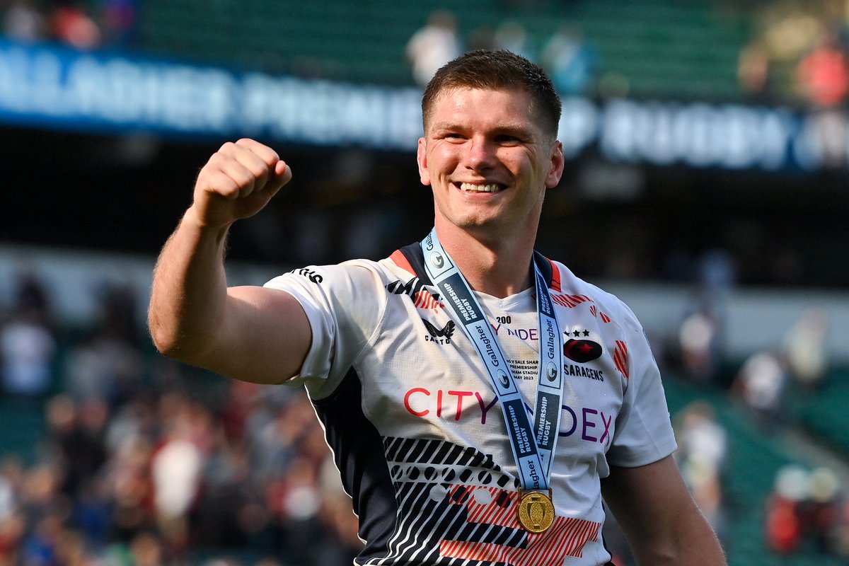 Saracens's tweet image. Captain, leader, legend. 

#YourSaracens💫