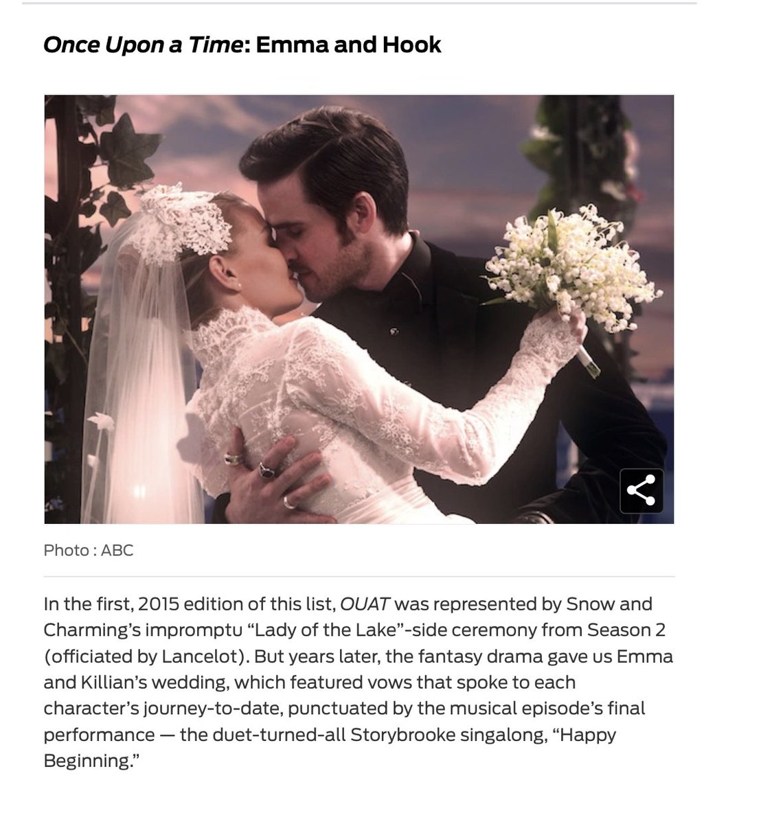 So many iconic tv couples on this list… of course #captainswan is among them 😏🥰 remind me again how they weren’t loved or popular? Oh wait I’m not listening to your bs ✋