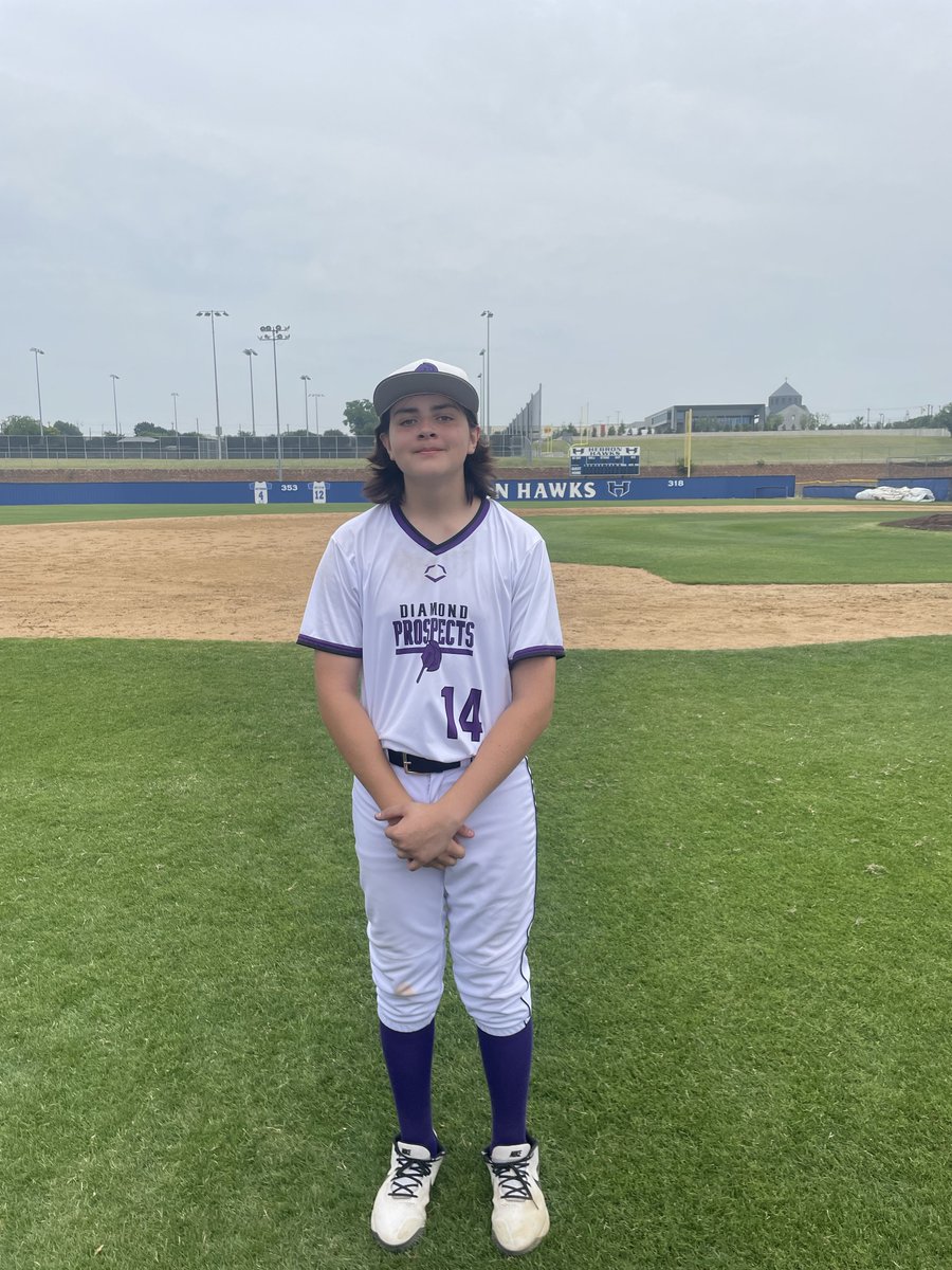 FiveToolYouth's tweet photo. #MuncyTX20 @dprospects15 2027 6, Fort Worth Cats 14U Orr 4
PoG: Jose Cuellar III 4.1 IP, 6K, 2 ER https://t.co/sP7Hja8bns