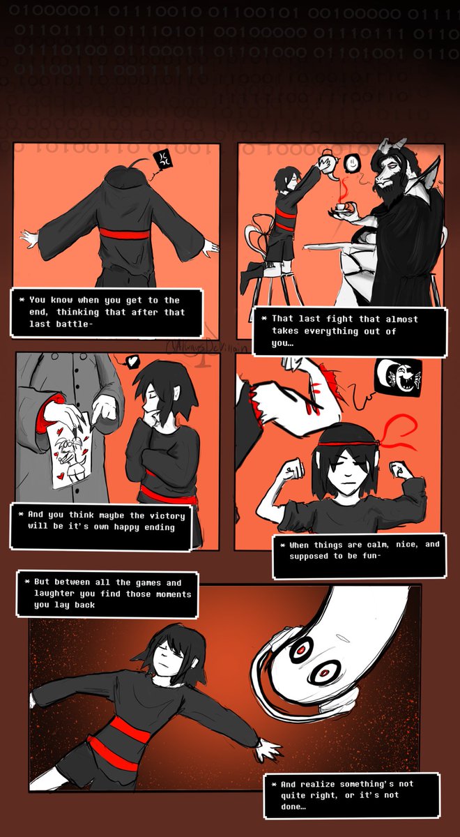 AlwaysDeVillain's tweet photo. Creaturetale (pg 4.)

#undertale #asgore #creaturetale #underfell #undyne #undertaleAU https://t.co/wy2PJZE7kv