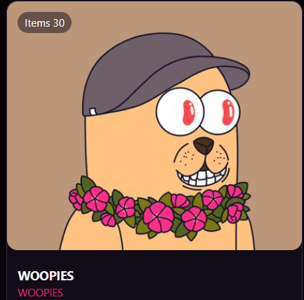 Got mine. <a href="/WoopiesNFT/">WOOPIES</a> 

LFG.