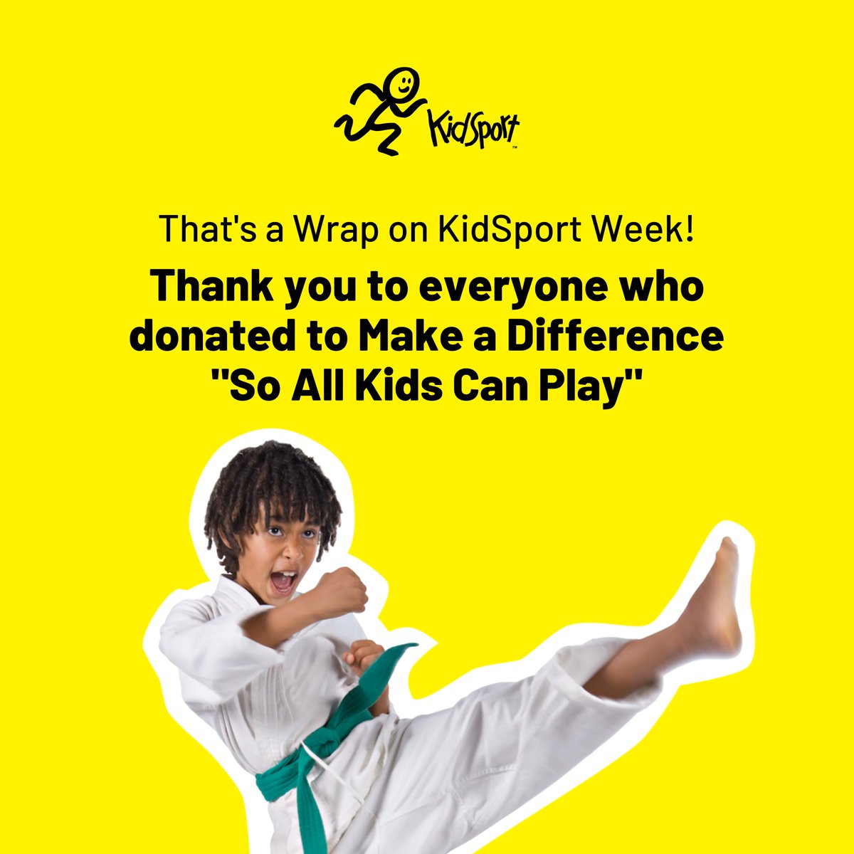 KidSport / SportJeunesse tweet media