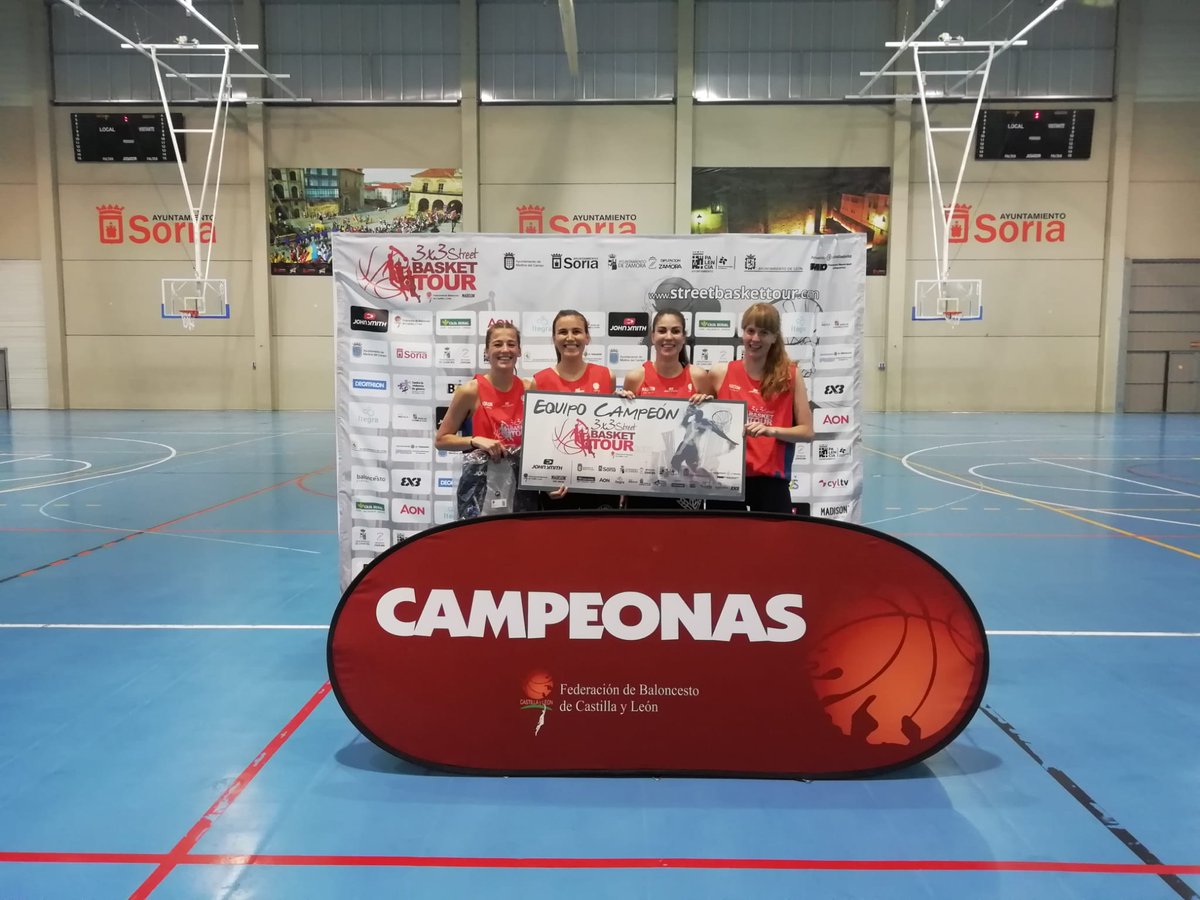 3x3SBT's tweet photo. 🏆¡Estos son los ganadores del #3x3SBT2023 Soria Open categoría absoluta!

Masculino 🏆
🥇Campeones: The inutiles
🥈Subcampeón: Wildest

Femenino 🏆
🥇Campeones: Adolfo Semillas
🥈Subcampeón: Focus in the canast https://t.co/HWH3LaVDmW