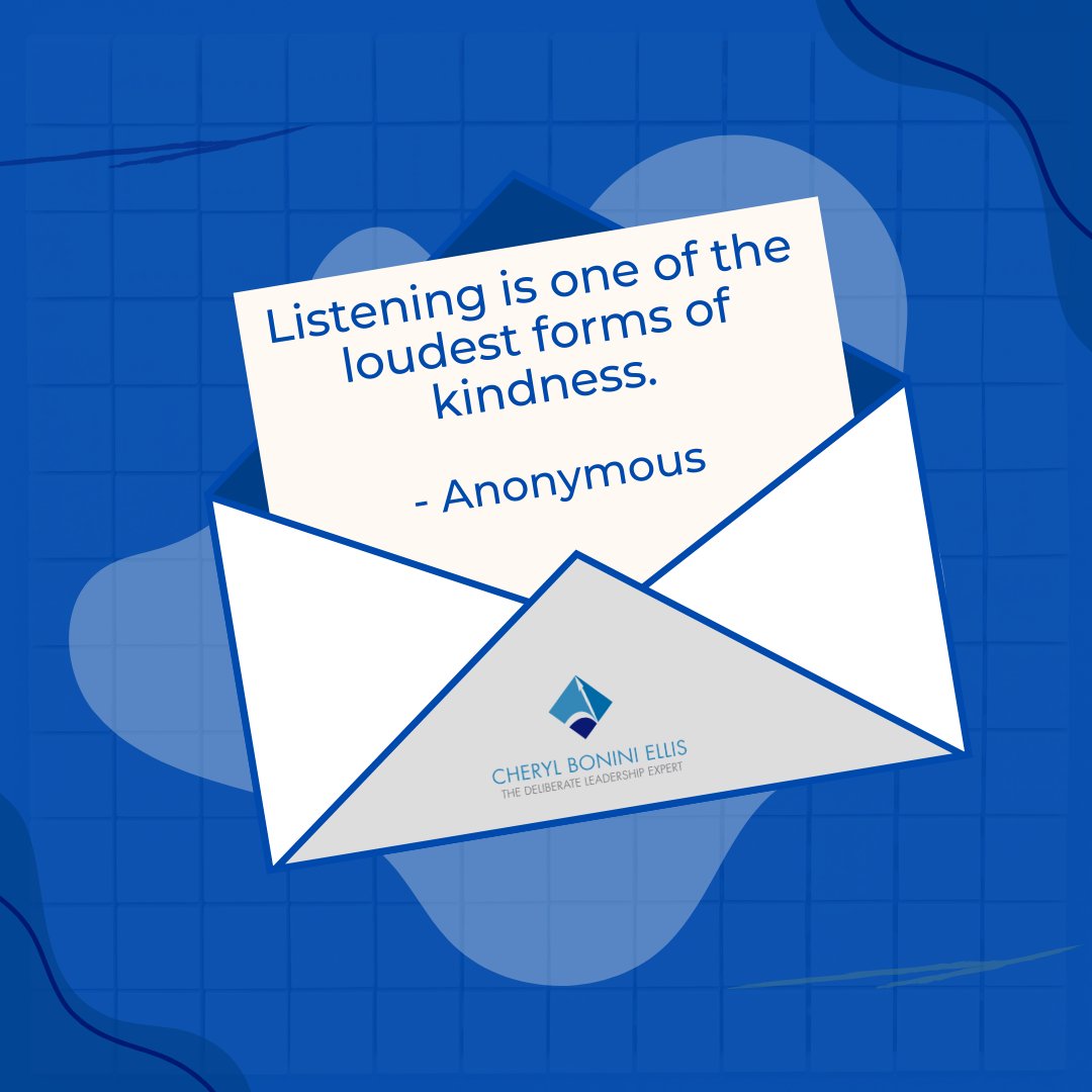 cabonini's tweet photo. Listening is one of the loudest forms of kindness. ~ Anonymous

How does it feel when someone truly listens to you without interruption or judgment? How can listening be a powerful act of kindness in your interactions with others? https://t.co/324gnXJ2pF