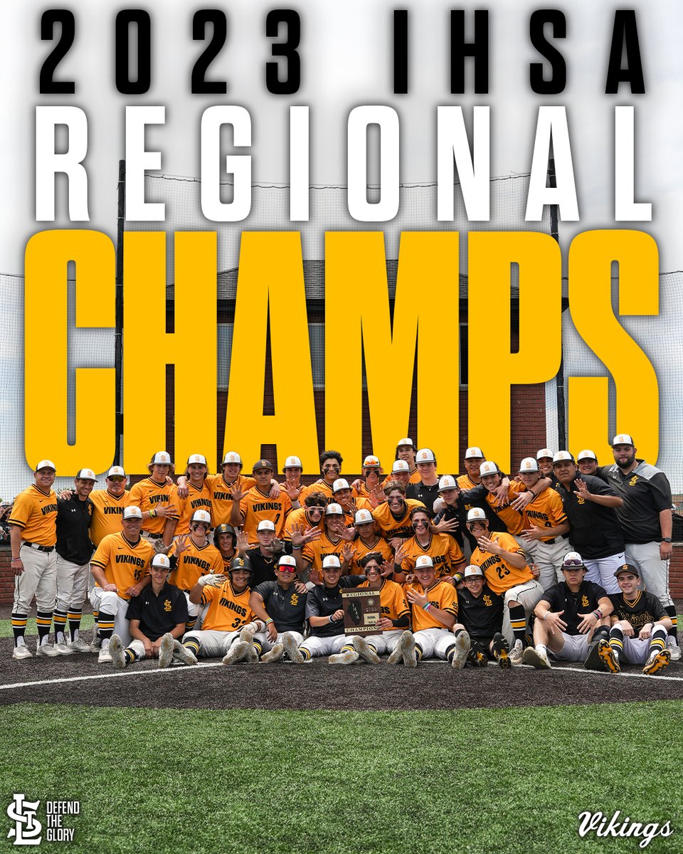 Regional Champions! 
We will take on Oak Forest at Marist on Thursday at 4:30pm in the sectional semifinals. #VikingWarriors