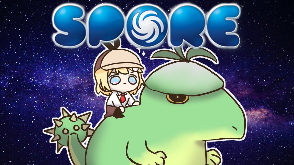 later today! more spore :D 
I really like how these little green guys turned out 
youtube.com/live/Wjks2K4wK…