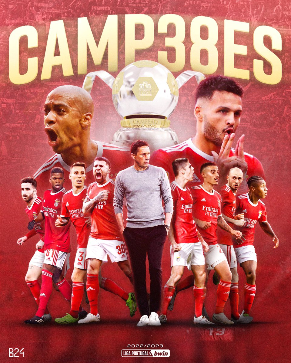 BENFICA É O CAMPEÃO NACIONAL 2022/23 🏆