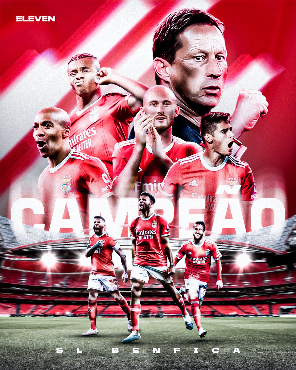 O <a href="/SLBenfica/">SL Benfica</a> É CAMPEÃO NACIONAL 🏆🇵🇹 É o 38º título de campeão nacional das águias.

#ChampionsELEVEN