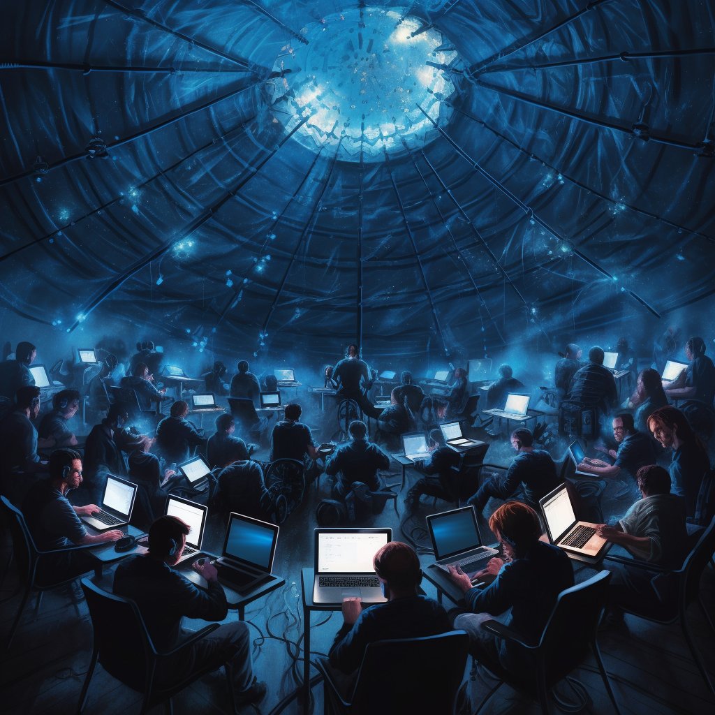 scary_ai_art's tweet photo. Dark Hackathon

#AIart #programming #codinglife #midjourney #horrorcoding https://t.co/UIS6nFHSky