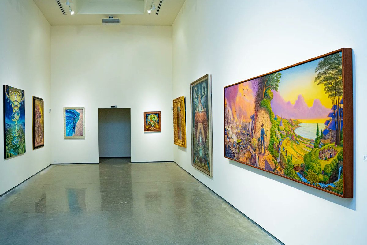alexgreycosm's tweet photo. The installation of the All One Gallery, highlighting twenty-one brilliant & accomplished Visionary Artists, is nearly ready to open... More on IG: https://t.co/o3uRyECsxa
Plan your visit >> https://t.co/hadfemTVlm
#wappingersfalls #CoSM #entheon #chapelofsacredmirrors https://t.co/9AWjy6n0My