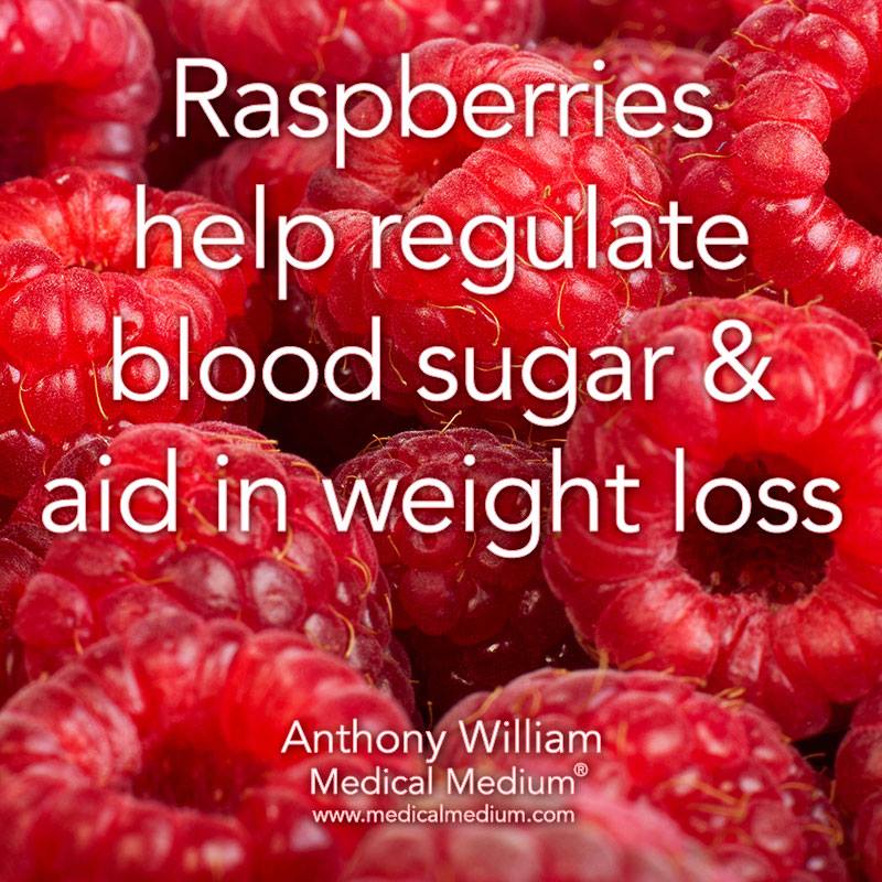 #Raspberries help regulate blood sugar & aid in #weight loss