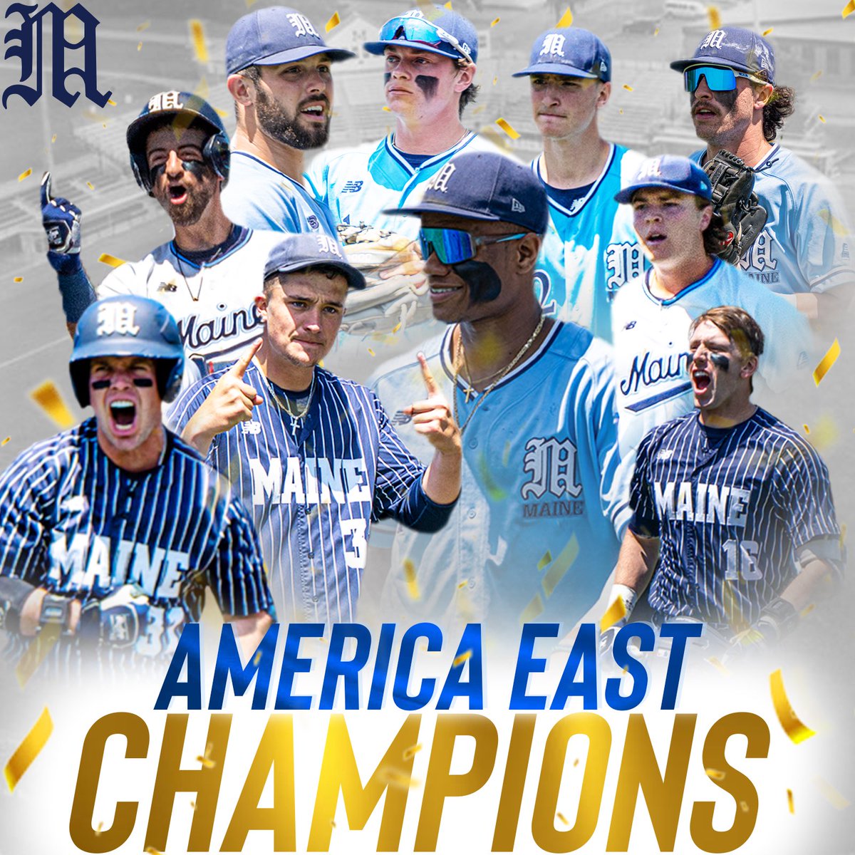 🏆 CHAMPIONS OF THE AMERICA EAST 🏆

#blackbearnation | #wineverything | #AEBase