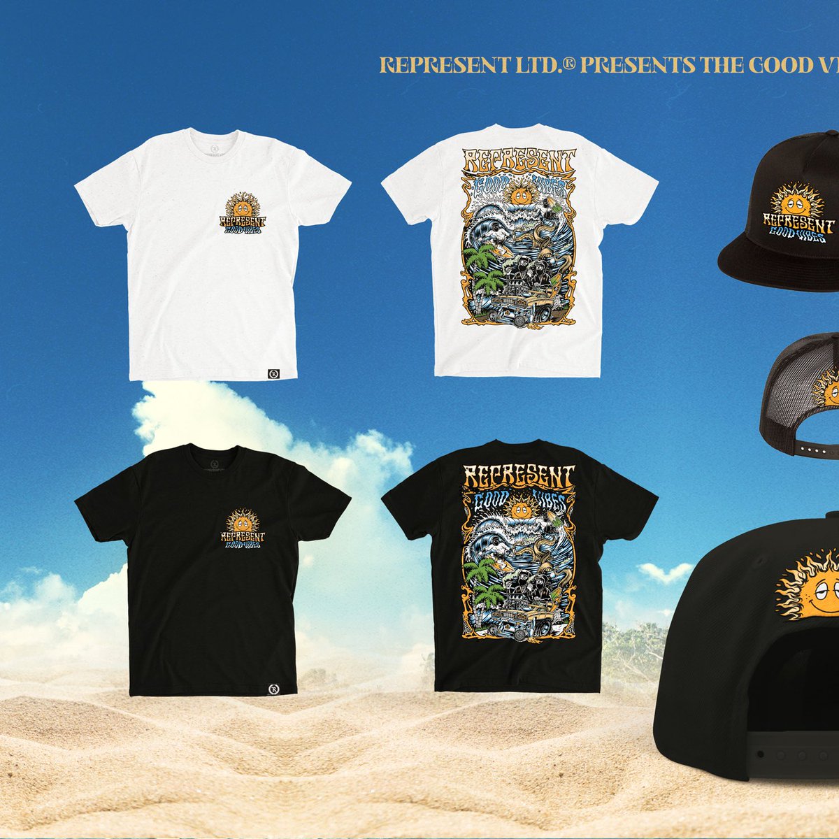 RepresentLTD's tweet image. GOOD VIBES // ANNUAL COLLECTION OUT NOW

REPHARD.com

#represent #goodvibes #representltd #rephard #neverestablished #madexreal 

REPRESENT // GOOD VIBES CREW